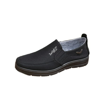 Woobling Mens Walking Shoes Slip On Loafers Cloth Flats Men s Casual Shoe Lightweight Soft Sole Comfortable Black 6
Woobling Mens Walking Shoes Slip On Loafers Cloth Flats Men s Casual Shoe Lightweight Soft Sole Comfortable Black 6