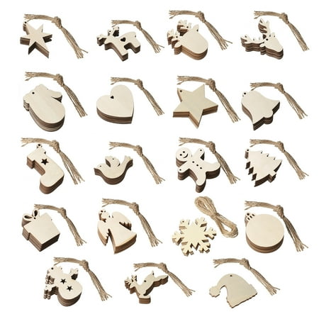 10 Set Christmas Tree Hanging Burr Free Uniform Thickness Laser-cutting Wood Cartoon Shape Wood Carving Pendant for Christmas Tree
10 Set Christmas Tree Hanging Burr Free Uniform Thickness Laser-cutting Wood Cartoon Shape Wood Carving Pendant for Christmas Tree