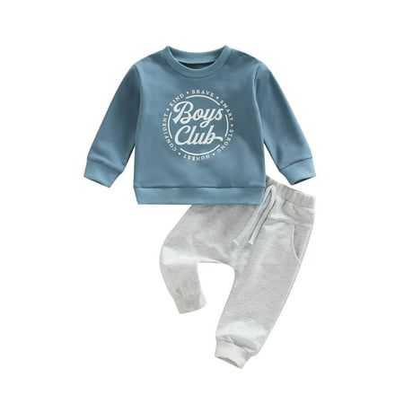 Thaisu Toddler Baby Girls Boys Letter Long Sleeve Cotton Sweatshirts Top Pants Outfits 0-3 Years
Thaisu Toddler Baby Girls Boys Letter Long Sleeve Cotton Sweatshirts Top Pants Outfits 0-3 Years