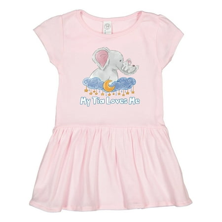 Inktastic My Tía Loves Me Cute Elephants Clouds Moon and Stars Gift Toddler Girl Dress
Inktastic My Tía Loves Me Cute Elephants Clouds Moon and Stars Gift Toddler Girl Dress