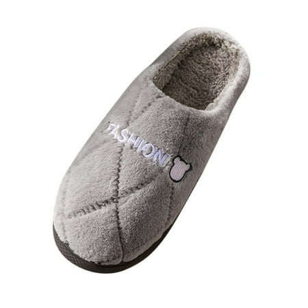 Mackneog Couple Men s Winter Indoor Home Plus Velvet Warm Thick Bottom Non Slip Cotton Slippers Gift on Clearance
Mackneog Couple Men s Winter Indoor Home Plus Velvet Warm Thick Bottom Non Slip Cotton Slippers Gift on Clearance