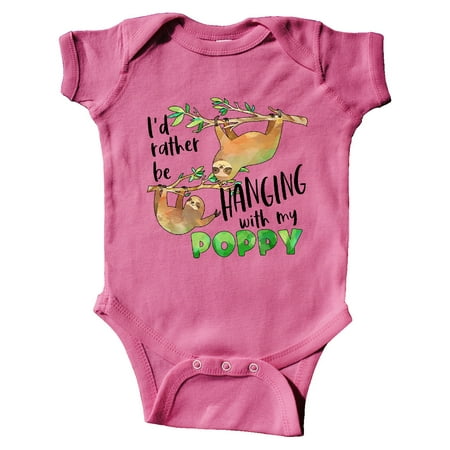 Inktastic Id Rather Be Hanging with my Poppy- Cute Sloths Gift Baby Boy or Baby Girl Bodysuit
Inktastic Id Rather Be Hanging with my Poppy- Cute Sloths Gift Baby Boy or Baby Girl Bodysuit