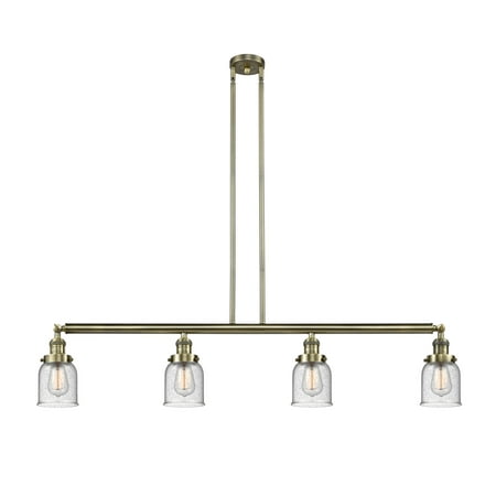 Innovations Lighting 214 Small Bell Bell 4 Light 50 Wide Commercial Linear Chandelier -
Innovations Lighting 214 Small Bell Bell 4 Light 50 Wide Commercial Linear Chandelier -