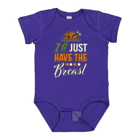 Inktastic I ll Just Have the Breast with Turkey Illusration Gift Baby Boy or Baby Girl Bodysuit
Inktastic I ll Just Have the Breast with Turkey Illusration Gift Baby Boy or Baby Girl Bodysuit