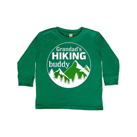 Inktastic Grandad s Hiking Buddy with Mountains and Trees Gift Toddler Boy or Toddler Girl Long Sleeve T-Shirt 
Inktastic Grandad s Hiking Buddy with Mountains and Trees Gift Toddler Boy or Toddler Girl Long Sleeve T-Shirt