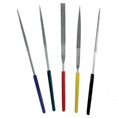 Acrylicos Vallejo VJP03004 100 mm Diamond Needle File Set - Pack of 5
