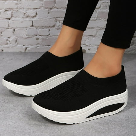 Summer Savings! Zpanxa Womens Casual Shoes Women s Ladies Shoes Casual Daily Slip On Sneakers Flying Woven Mesh Shoes Black 39
Summer Savings! Zpanxa Womens Casual Shoes Women s Ladies Shoes Casual Daily Slip On Sneakers Flying Woven Mesh Shoes Black 39