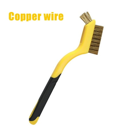 RANMEI Wire Brush 7in Stainless Steel Wire Brush Scratch Brushe with Curved Handle Grip
RANMEI Wire Brush 7in Stainless Steel Wire Brush Scratch Brushe with Curved Handle Grip
