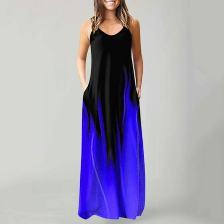 jsaierl Women Casual Plus Size Tie-dy Gradient Crewneck Pockets Sleeveless Maxi Long Dress for Women 2022
jsaierl Women Casual Plus Size Tie-dy Gradient Crewneck Pockets Sleeveless Maxi Long Dress for Women 2022