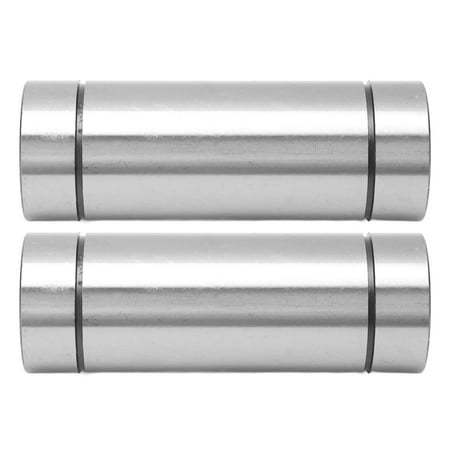 CNC Linear Bearings 2Pcs LM25LUU Fast Running Speed Linear Ball Bearing Exquisite Craftsmanship For Part Replacement
