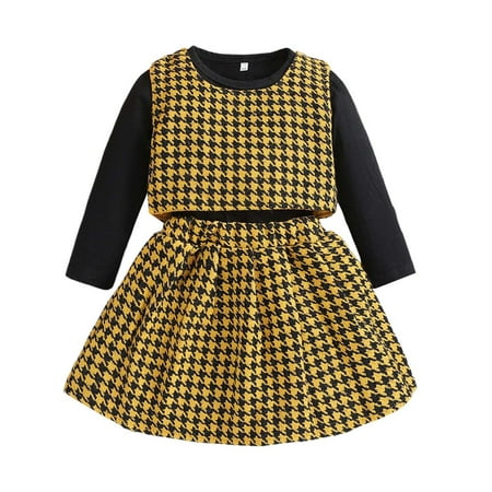 Kids Toddler Baby Girls Spring Autumn Plaid Solid Long Sleeve Tops Vest Skirts 3PC Outfits Clothes Teen Clothes for Girls Clothes for Young Teens 5 Piece Set Set for Baby Girls Kids Outfit Girls
Kids Toddler Baby Girls Spring Autumn Plaid Solid Long Sleeve Tops Vest Skirts 3PC Outfits Clothes Teen Clothes for Girls Clothes for Young Teens 5 Piece Set Set for Baby Girls Kids Outfit Girls