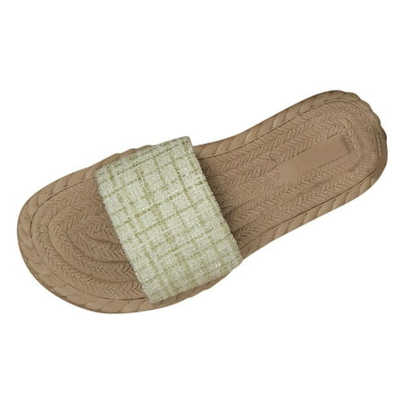 EHQJNJ Slippers for Women Outdoor Sandals Women Slippers Fashionable Simple and Solid Color Summer New Pattern Flat Bottomed Comfortable and Non Slip Large Shoes
EHQJNJ Slippers for Women Outdoor Sandals Women Slippers Fashionable Simple and Solid Color Summer New Pattern Flat Bottomed Comfortable and Non Slip Large Shoes