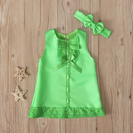 Tejiojio Girls and Toddlers Soft Cotton Clearance Toddler Kids Summer Girls Lace Solid Color Sleeveless Cute Bow Dress Suit
Tejiojio Girls and Toddlers Soft Cotton Clearance Toddler Kids Summer Girls Lace Solid Color Sleeveless Cute Bow Dress Suit