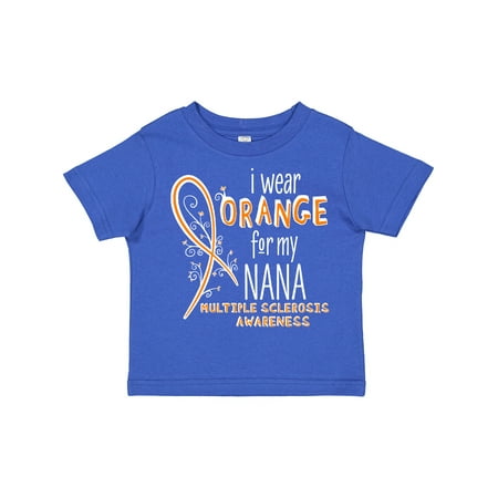 Inktastic I Wear Orange for My Nana- Multiple Sclerosis Awareness Gift Toddler Boy or Toddler Girl T-Shirt
Inktastic I Wear Orange for My Nana- Multiple Sclerosis Awareness Gift Toddler Boy or Toddler Girl T-Shirt