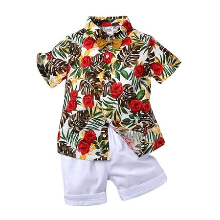 OVTICZA Infant Baby Toddler Boy 2 Piece Outfit Clothing Set Summer Short Sleeve Graphic Shirts and Shorts Set with White 120
OVTICZA Infant Baby Toddler Boy 2 Piece Outfit Clothing Set Summer Short Sleeve Graphic Shirts and Shorts Set with White 120