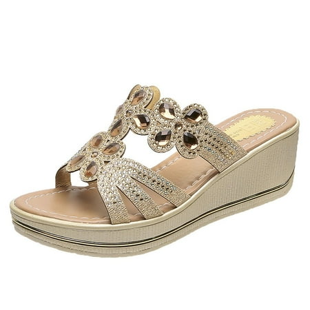 knqrhpse slippers for women Ladies Bohemia Wedges Thick Peep Toe Sandals Shoes womens slippers house slippers for women
knqrhpse slippers for women Ladies Bohemia Wedges Thick Peep Toe Sandals Shoes womens slippers house slippers for women