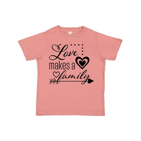 Inktastic Love Makes a Family- hearts and arrow Gift Toddler Boy or Toddler Girl T-Shirt
Inktastic Love Makes a Family- hearts and arrow Gift Toddler Boy or Toddler Girl T-Shirt