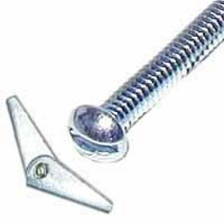 Midwest Products 04093 Toggle Bolt/Wing 1/4 x 3 Zinc Pack-100