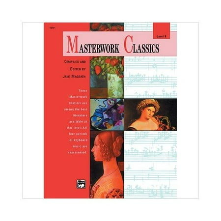 Alfred 00-16741 Masterwork Classics- Level 8 - Music Book