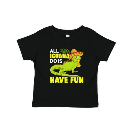 Inktastic Iguana Funny Pet Gift Toddler Boy or Toddler Girl T-Shirt