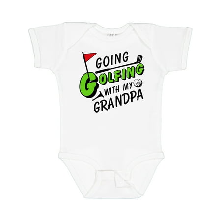 Inktastic Going Golfing with My Grandpa- Kids Golf Gift Baby Boy or Baby Girl Bodysuit
Inktastic Going Golfing with My Grandpa- Kids Golf Gift Baby Boy or Baby Girl Bodysuit