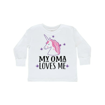 Inktastic My Oma Loves Me Girl Unicorn Outfit Gift Toddler Toddler Girl Long Sleeve T-Shirt
Inktastic My Oma Loves Me Girl Unicorn Outfit Gift Toddler Toddler Girl Long Sleeve T-Shirt