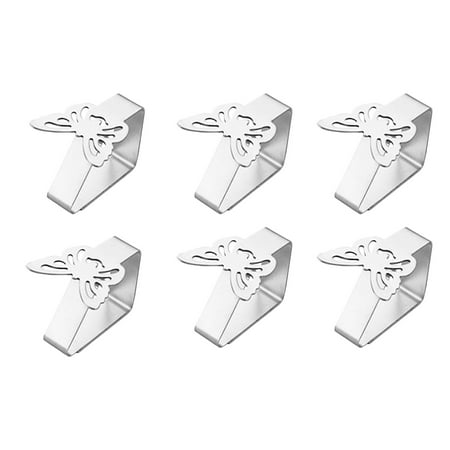 Xinqinghao 6PC Stainless Steel Tablecloth Tables Cover Clips Holder Clamps Party Tool E
Xinqinghao 6PC Stainless Steel Tablecloth Tables Cover Clips Holder Clamps Party Tool E