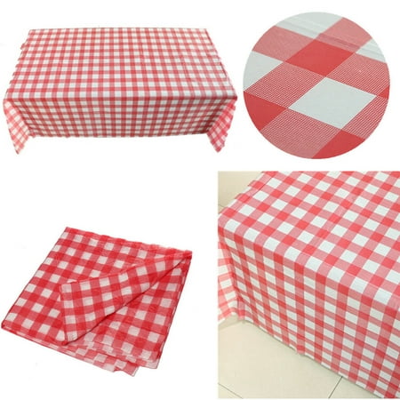 Red Gingham Plastic Disposable Wipe Check Tablecloth Party Outdoor Picnic BBQ
Red Gingham Plastic Disposable Wipe Check Tablecloth Party Outdoor Picnic BBQ