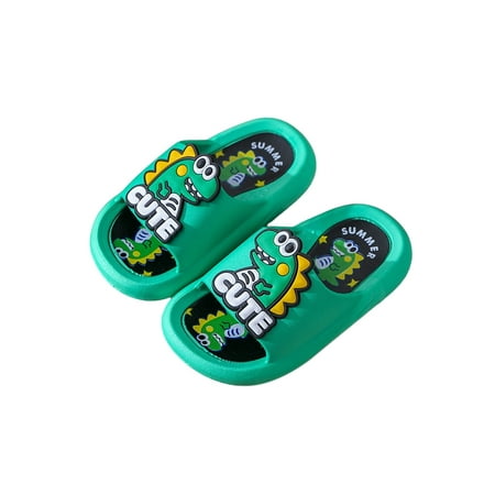 Rotosw Boy s Shoes Cartoons Slippers Flat Heels Slides Comfortable Open Toe Flats Indoor Wear Resisant Dinosaurs_ Green 10C-11C
Rotosw Boy s Shoes Cartoons Slippers Flat Heels Slides Comfortable Open Toe Flats Indoor Wear Resisant Dinosaurs_ Green 10C-11C