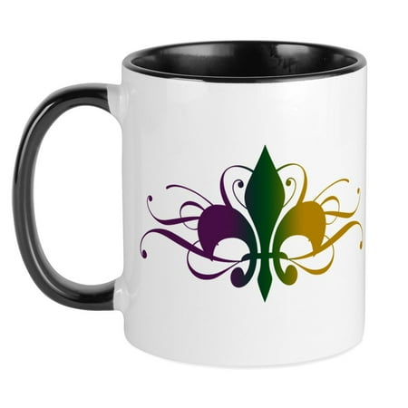 CafePress - Purple Green Yellow Swirl Fleur De Lis Mug - Ceramic Coffee Tea Novelty Mug Cup 11 oz
CafePress - Purple Green Yellow Swirl Fleur De Lis Mug - Ceramic Coffee Tea Novelty Mug Cup 11 oz