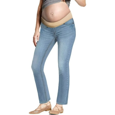 Hybrid & Company Super Comfy Stretch Women s Maternity BootCut Jeans