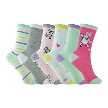 Sock Snob - 6 Pair Multipack Pastel Novelty Girls Unicorn Socks - Birthday Christmas Gift
Sock Snob - 6 Pair Multipack Pastel Novelty Girls Unicorn Socks - Birthday Christmas Gift