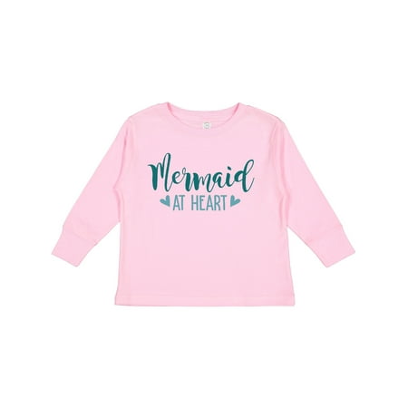 Inktastic Mermaid at Heart Mermaid Hearts Typography Gift Toddler Toddler Girl Long Sleeve T-Shirt
Inktastic Mermaid at Heart Mermaid Hearts Typography Gift Toddler Toddler Girl Long Sleeve T-Shirt