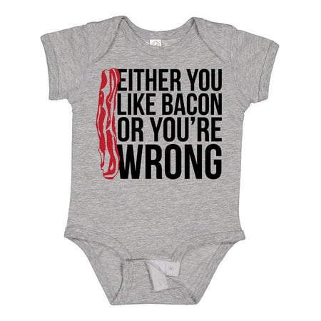 Inktastic Either You Like Bacon or You re Wrong Gift Baby Boy or Baby Girl Bodysuit
Inktastic Either You Like Bacon or You re Wrong Gift Baby Boy or Baby Girl Bodysuit