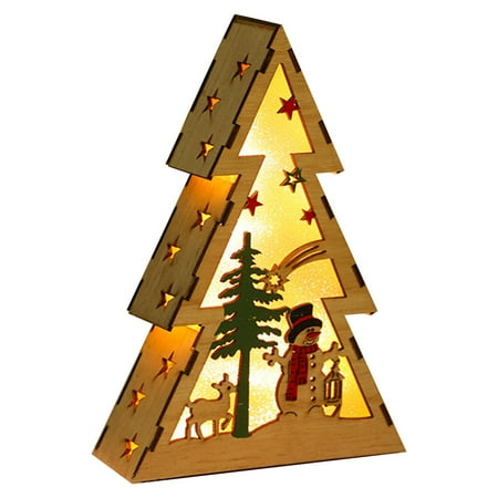 Feokm Night Lights Clearance! Night Light Christmas Tree Wooden Night Light Christmas Tree Shape Luminous Desktop Ornaments Led Christmas Decorations 1X Night Light
Feokm Night Lights Clearance! Night Light Christmas Tree Wooden Night Light Christmas Tree Shape Luminous Desktop Ornaments Led Christmas Decorations 1X Night Light