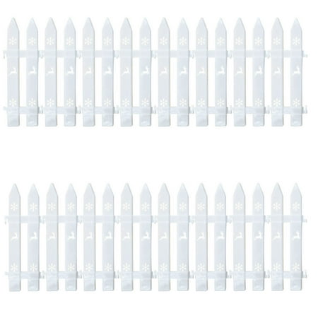 LAWOR Christmas Decorations Christmas Decorations Christmas Tree Fence White Fence Plastic Fence Splicing Guardrail White ac
LAWOR Christmas Decorations Christmas Decorations Christmas Tree Fence White Fence Plastic Fence Splicing Guardrail White ac