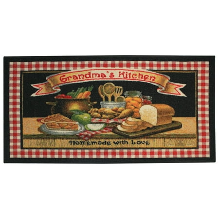 Kashi Home Kitchen Rug Area Rug Mat Beautiful Print Non-Skid Latex Back Grandma s Kitchen 20x40 Rectangle
Kashi Home Kitchen Rug Area Rug Mat Beautiful Print Non-Skid Latex Back Grandma s Kitchen 20x40 Rectangle