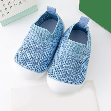 Toddler Shoes Breathable Slip On Socks Shoes Soft Sole Non Slip Wear Out Toddler Floor Shoes Blue 12
Toddler Shoes Breathable Slip On Socks Shoes Soft Sole Non Slip Wear Out Toddler Floor Shoes Blue 12