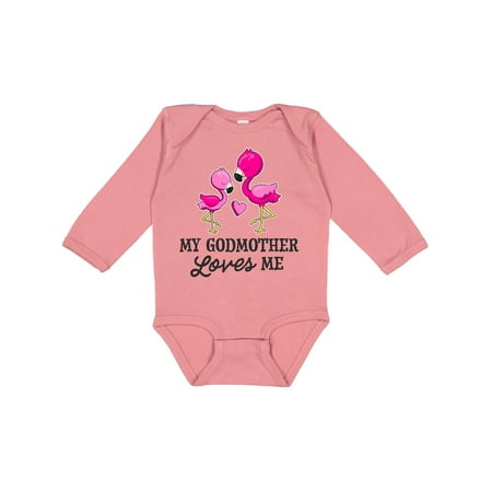 Inktastic My Godmother Loves me with Two Flamingos Gift Baby Boy or Baby Girl Long Sleeve Bodysuit
Inktastic My Godmother Loves me with Two Flamingos Gift Baby Boy or Baby Girl Long Sleeve Bodysuit