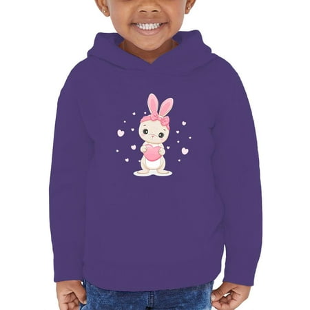 Adorable Bunny W Hearts Hoodie Toddler -Image by Shutterstock 5 Toddler