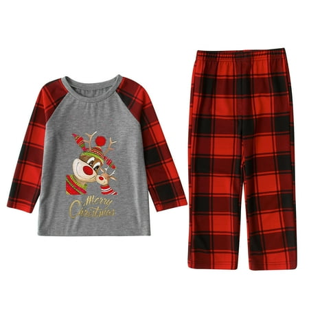 Honeeladyy Christmas Family Pajamas Fashion Boys Girls Christmas Deer Print Top Pants Suit Family Parent-child Wear Kid Gray Sales
Honeeladyy Christmas Family Pajamas Fashion Boys Girls Christmas Deer Print Top Pants Suit Family Parent-child Wear Kid Gray Sales