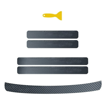 1 Set Automobile Accessories Door Sill Sticker Protector Car Threshold Strip