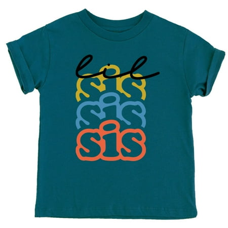 Little Sister Colorful Shirt and Bodysuit for Girls Sister Sibling Outfit Oceanside Shirt 5-6
Little Sister Colorful Shirt and Bodysuit for Girls Sister Sibling Outfit Oceanside Shirt 5-6