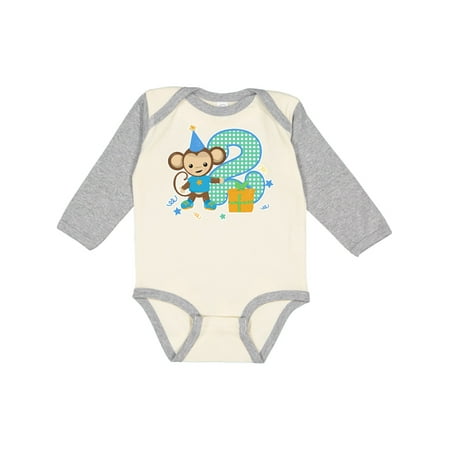 Inktastic Im 2 Years Old With Monkey Gift Baby Boy or Baby Girl Long Sleeve Bodysuit
Inktastic Im 2 Years Old With Monkey Gift Baby Boy or Baby Girl Long Sleeve Bodysuit