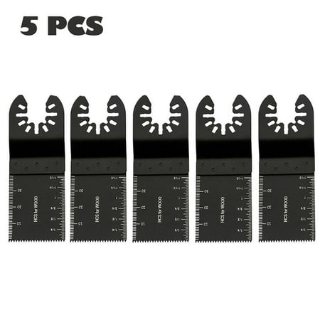 HOTBEST 5Pcs High Speed Steel Saw Blade Set Bi-metal Straight Mix Oscillating Multitool Circular Rotary Tool
HOTBEST 5Pcs High Speed Steel Saw Blade Set Bi-metal Straight Mix Oscillating Multitool Circular Rotary Tool