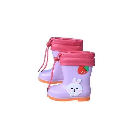 Lacyhop Unisex Kids Rainboot Non Slip Rain Boots Lightweight Garden Shoes Outdoor Comfort Mid Calf Boot Pull On Waterproof Purple with Plush Lined 8C
Lacyhop Unisex Kids Rainboot Non Slip Rain Boots Lightweight Garden Shoes Outdoor Comfort Mid Calf Boot Pull On Waterproof Purple with Plush Lined 8C