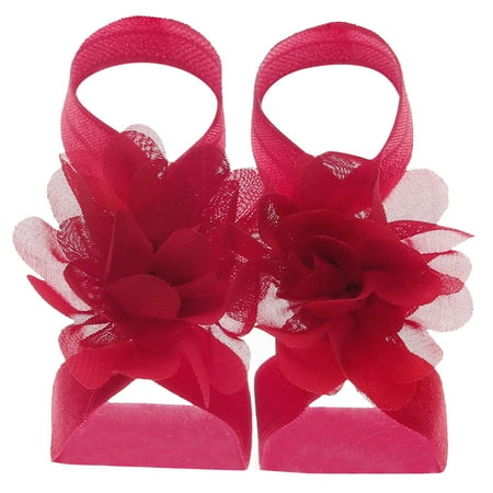 Yinguo 22 Pairs Solid Chiffon Flower Barefoot Sandals Feet Accessories For Girls Kids
Yinguo 22 Pairs Solid Chiffon Flower Barefoot Sandals Feet Accessories For Girls Kids