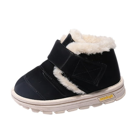 JDEFEG Girl Boot Winter Children Snow Boots for Boys and Girls Thick Bottom Non Slip Waterproof Upper Hook Loop Solid Color Plush Warm and Comfortable Hiking Boots Girls Size 13 Black 29
JDEFEG Girl Boot Winter Children Snow Boots for Boys and Girls Thick Bottom Non Slip Waterproof Upper Hook Loop Solid Color Plush Warm and Comfortable Hiking Boots Girls Size 13 Black 29