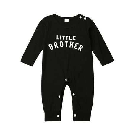 ZIYIXIN Infant Baby Boy Little Brother Romper Jumpsuit Bodysuit Winter Clothes Outfits Black 12-18 Months
ZIYIXIN Infant Baby Boy Little Brother Romper Jumpsuit Bodysuit Winter Clothes Outfits Black 12-18 Months