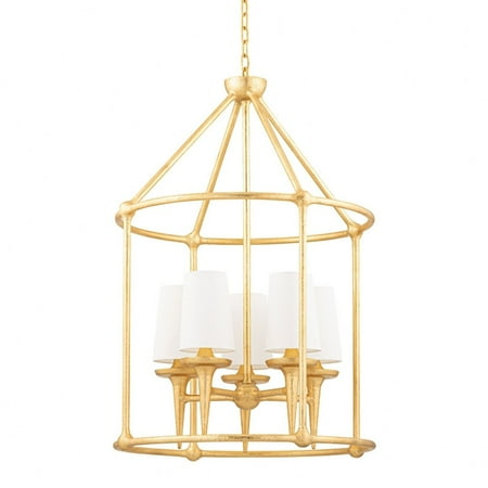 Traditional Five Light Chandelier-Gold Leaf Finish Bailey Street Home 116-Bel-4569102
Traditional Five Light Chandelier-Gold Leaf Finish Bailey Street Home 116-Bel-4569102